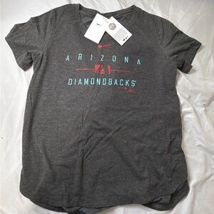 Nike Gray Arizona Diamondbacks Tee